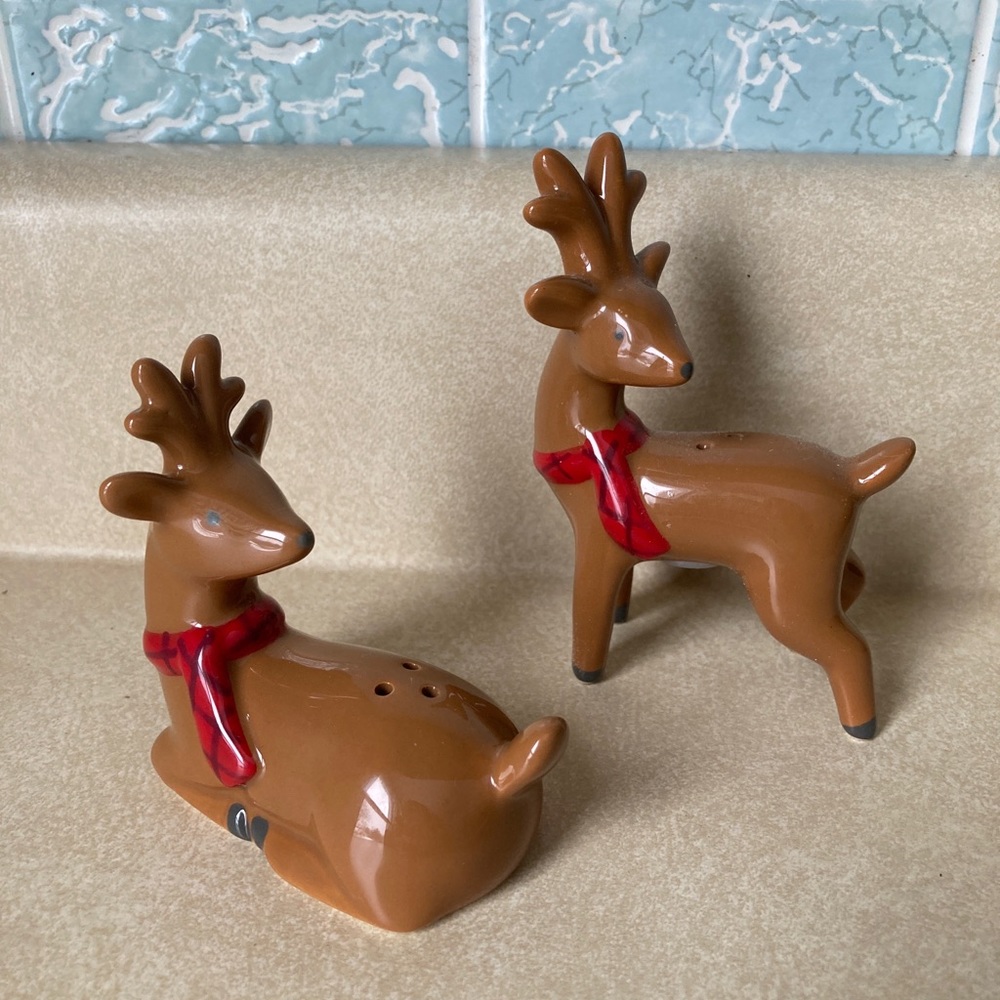 Reindeer Salt and Pepper Shakers